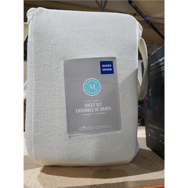 Martha Stewart 6pc Microfiber Sheet Set - Queen SIze