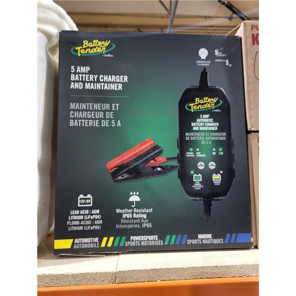 Battery Tender 5 AMP Battery Charger and Maintainer