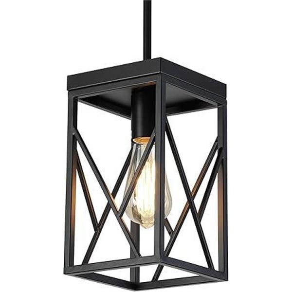 FDPRY Black Pendant Lighting JP-002 3 pack (- Not Exactly as shown in stock photo)
