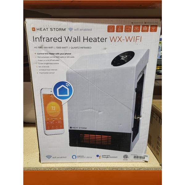 Heat Storm Infrared Wall Heater WX-Wifi