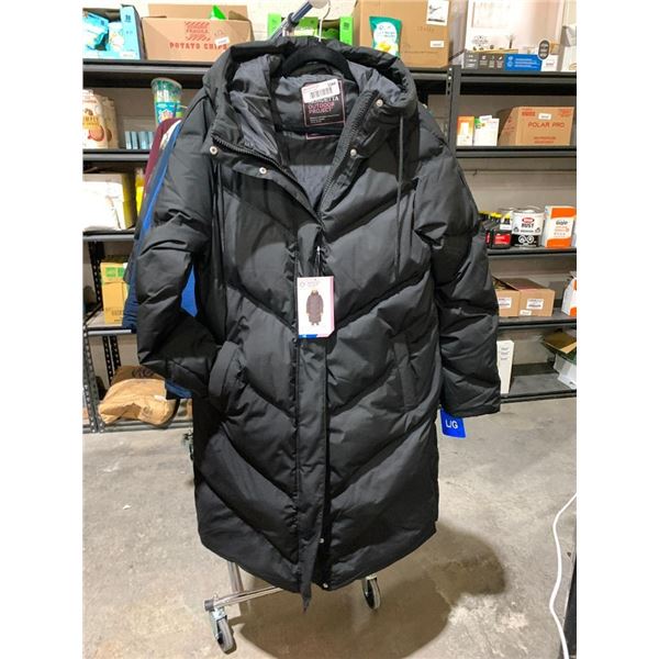 Mondetta outdoor project ladies maxi parka jacket size large