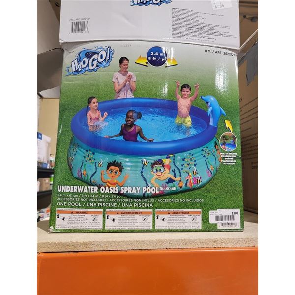 H2OGo 8' Children's Swimming Pool