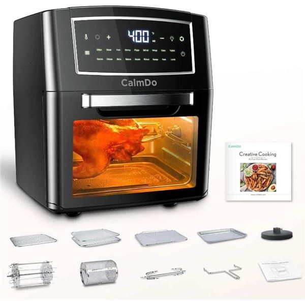 Calmdo 12.7 Quart Air Fryer Toaster Oven