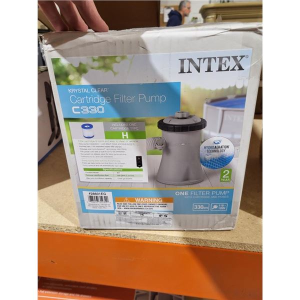 Intex Krystal Clear Cartridge Filter Pump C330