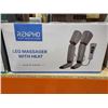 Image 3 : RENPHO Leg Massager with Heat for Circulation, Air Compression Calf Thigh Foot Massage, 2 Heat 6 Mod