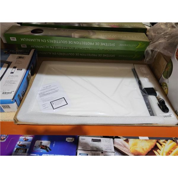 HSK A2 Light Box Light Pad Aluminium Frame Super Thin 6mm Touch Lock/Unlock Dimmer Button 20W Super 