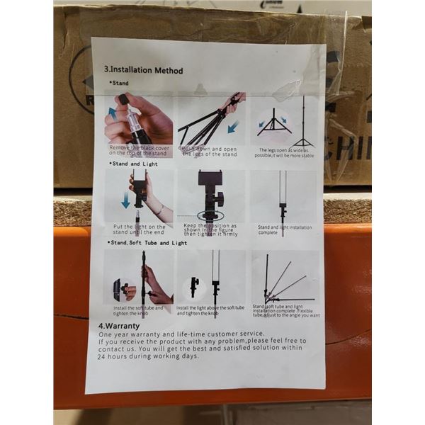 H600 Adjustable Photography Stand Light