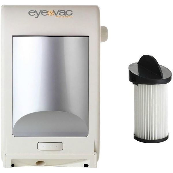 Eye-VAC PRO White Professional Automatic Touchless Stationary Vacuum VA-51003X