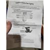 Image 4 : Modern Ceiling Fan with Lights,Adjustable Speed,Remote Control, 22 inch Invisible Acrylic Dimmable L