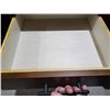 Image 2 : 1 Drawer Side Table - Walnut Brown