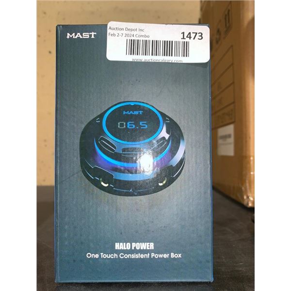 Mast Halo Tattoo Power Supply Box LCD Digital Display for Tattoo Machines