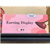 Image 2 : Earring Display Stands for Selling, Earring Rack Display Holder Stand, Jewelry Display for Selling E