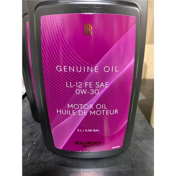 Rolls Royce genuine 0W-30 motor oil 3x2L