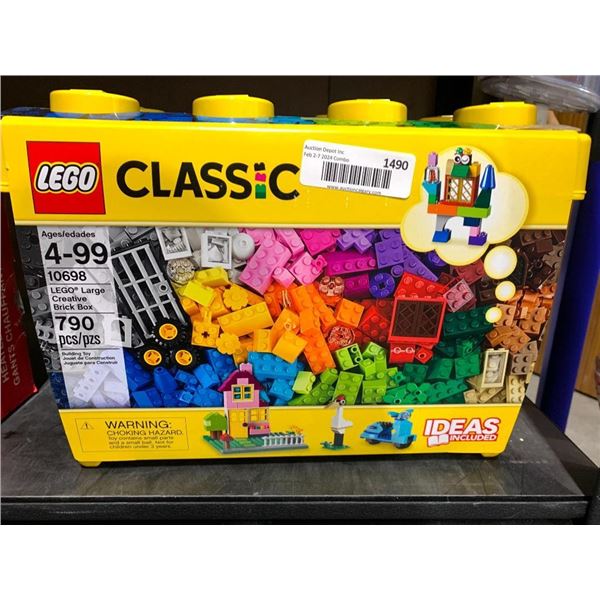 LEGO classic lego bricks, 790 pieces
