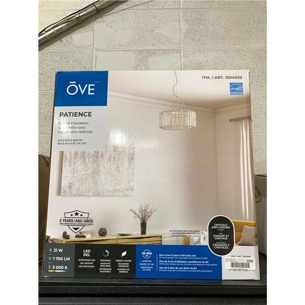 OVE patience round chandelier