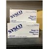 Image 1 : Sysco whip cream chargers 3 boxes of 24