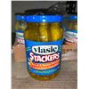 Image 1 : Vlassic stackers bread and butter pickles 12x500ml