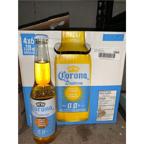 Corona sunbrew non-alcoholic "beer" 24x330ml