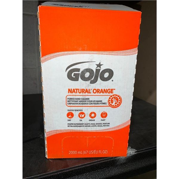 Gojo natural orange hand cleaner 2000ml