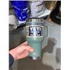 Image 1 : Yeti 30oz Rambler Travel Mug  - Stainless Steel, Insulated with Magslider Lid - COLOR: Camp Green