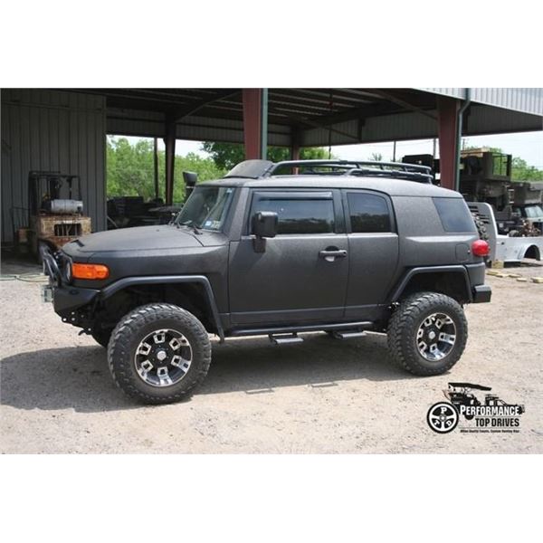 Full Vehicle Body Liner Spray and Logo