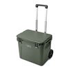 Image 1 : Yeti 60 Wheeled Hard Cooler, Camp Green