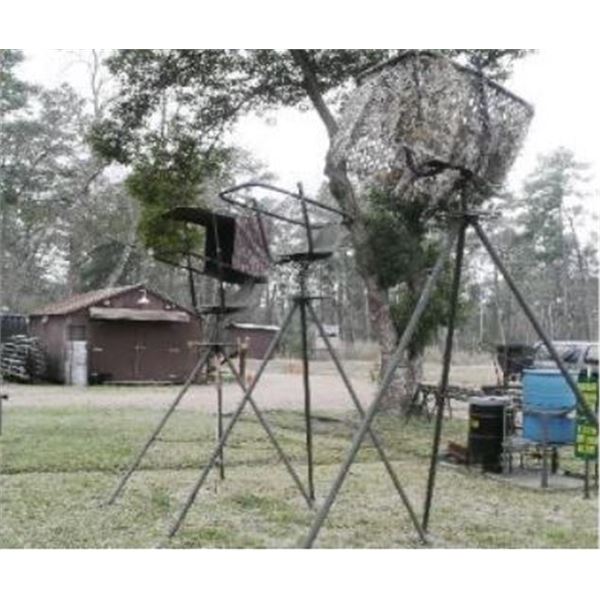 South Texas Tripod - 13' Tripod with Camo Cover