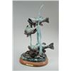 Image 1 : "Chasing Bait" Bronze William Carrington Sculpture
