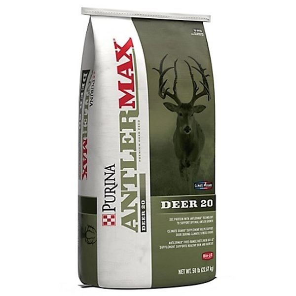 40 Bags of Purina AntlerMax 20% Deer Pellets