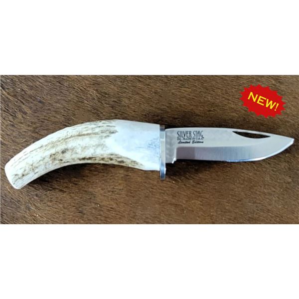Silver Stag HT Lion Knife with TWA Logo