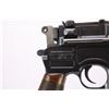 Image 19 : WWI Mauser C96 Broomhandle Red Nine 9mm Pistol & Shoulder Stock