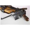 Image 2 : WWI Mauser C96 Broomhandle Red Nine 9mm Pistol & Shoulder Stock
