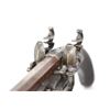 Image 40 : Durs egg Cased Pair Presentation Over Under Flintlock Pistols