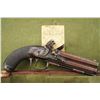 Image 45 : Durs egg Cased Pair Presentation Over Under Flintlock Pistols