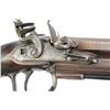 Image 67 : Durs egg Cased Pair Presentation Over Under Flintlock Pistols