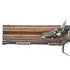Image 70 : Durs egg Cased Pair Presentation Over Under Flintlock Pistols