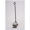 Image 2 : Hand Forged F Tumbling S Branding Iron, Antique