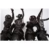 Image 9 : After Frederic Remington "Coming Through The Rye" 30" Bronze Statue