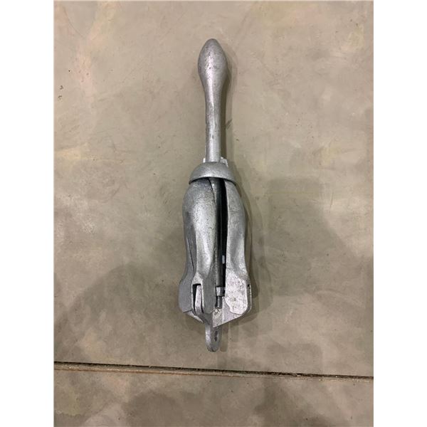 Folding grapnel anchor