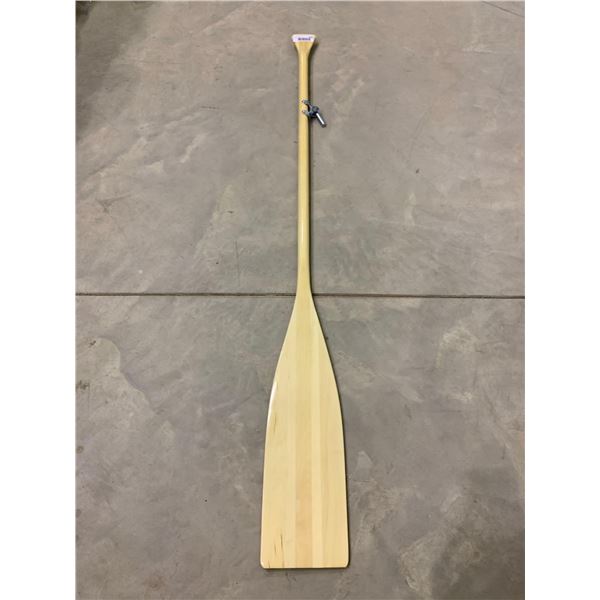 59" canoe paddle with oar locks