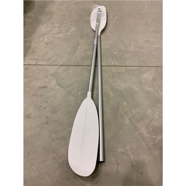 Aluminum with white 160cm paddles oars made in France
