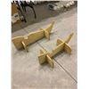 Image 1 : Basic wooden boat stand