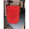 Image 1 : 3/16 Red Stretch Rope (PARTIAL SPOOL)