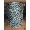 Image 1 : 7/16" white w/green (PARTIAL SPOOL)