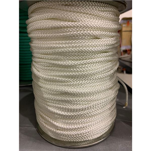 3/16" White Rope PE6 (PARTIAL SPOOL)