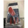 Image 2 : Black/red/white cut off sailor gloves