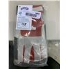 Image 1 : Black/red/white cut off sailor gloves size L