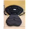 Image 1 : flat foam seat w/back with adjustable straps for kayaks
