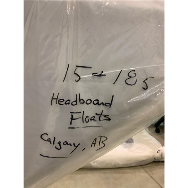 headboard float for 15 & 18.5