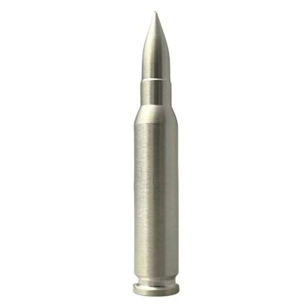 (25) 2 ozt Silver .308 Caliber Bullet Replica